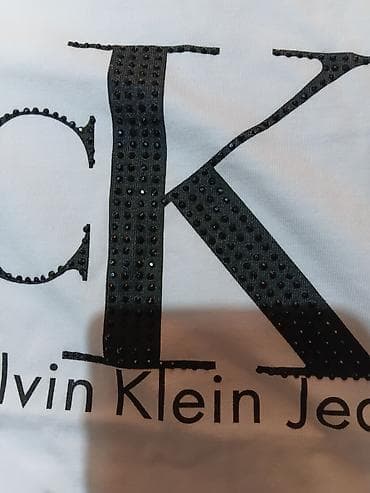 gležnjače ženske: Calvin Klein Jeans ženska majica kratkih rukava - Model: klasična — 6