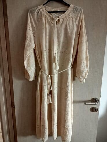 A-Dress XL, bоја - Bež, Dugih rukava