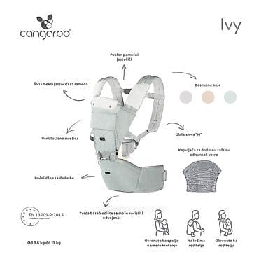 lc waikiki deca: Cangaroo Kengur nosiljka Ivy + GRATIS pamučni jastučići – Green — 5