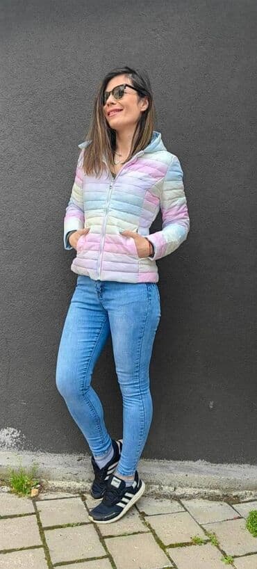 prolecne zenske jakne: Prolećna jakna DVA LICA 2750din Velicine S do Xl Realne velicine Sa — 1