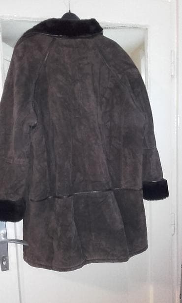 kaputi mona 2024: Muški kaput od prave jagnjeće kože (shearling) – SAKL - Materijal — 2
