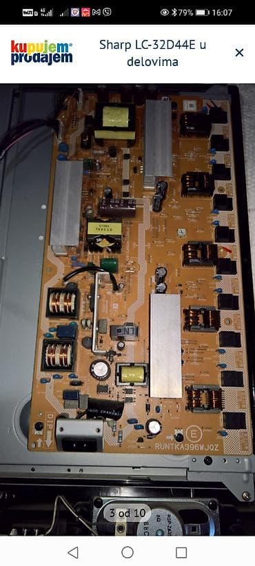 sobne antene za tv: Sharp LC-32D44E – delovi za TV Dostupni originalni moduli i — 3