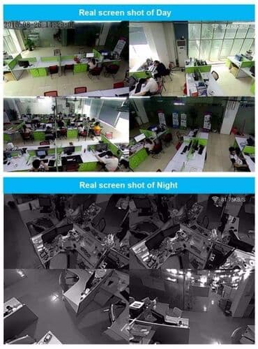 ip66 wifi smart camera: 4450din Kamera koja snima 360° okolo sebe IP Full HD Wi-Fi 360° Pro — 4