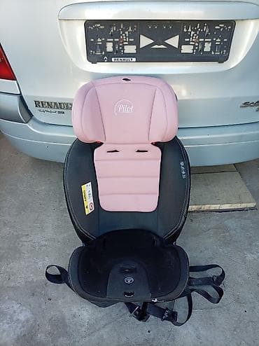 radnje za bebe: Dečije auto sedište Pilot, crno–roze - Tip: buster/auto sedište sa — 5