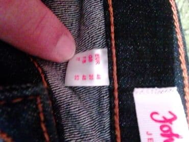 pantalone s: Nove farmerice,imaju elastin,prelepo stoje — 5