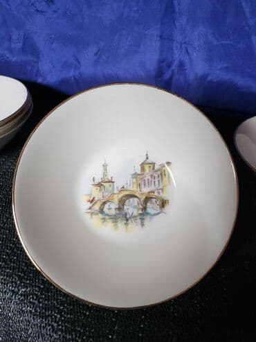 porcelanske solje za caj: Cinije 1949g +. J.Seltmann Vohenstrauss Bavaria. Komada 6 u — 7