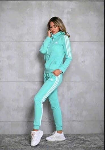 jakna sa prirodnim krznom: Adidas, Prugasti, bоја - Šareno — 5