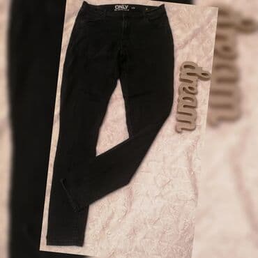 push up pantalone: Odlicne Only 32 L sa puno elastina Struk 40 cm Bokovi do 50cm Butine — 3