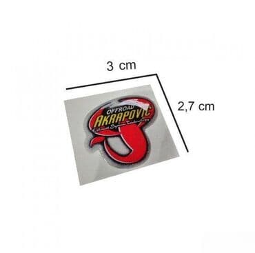 AKRAPOVIC - stiker - 785 📌 Opis: Samolepljivi stikeri izradjeni od