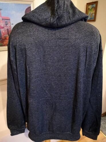 velicine pantalona: Novi muski duks sa kapuljacom Vopse u velikom broju Teget 5XL 6XL — 5