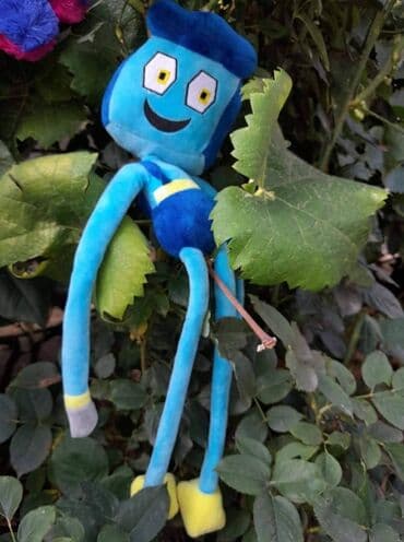 pauk igracka: Huggy Wuggy plisane igracke Tata 50cm visina 1400din Deda pauk 23cm — 4