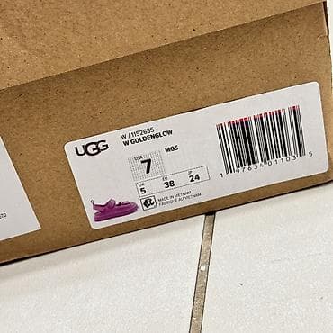 sandale na deblju stiklu: UGG W GoldenGlow ženske sandale - Boja: magenta/ljubičasta (MGS) - — 3