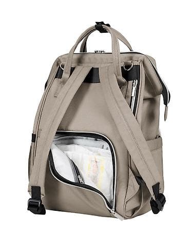 drzac za olovku: KikkaBoo Torba za mame Siena premium – beige Elegantna i praktična — 4