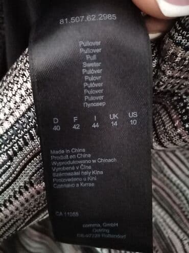 dugacke haljine svecane: L (EU 40), color - Grey, Short sleeves — 5