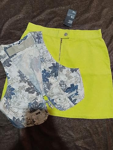 somotske pantalone gde kupiti: Komplet: somotska mini suknja + prsluk - Suknja: Denim Co. Cord Mini — 1