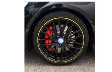 Vozila: MERCEDES-plastificirane nalepnice za felne-set od 4 komada MERCEDES — 7
