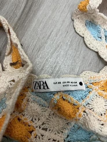 bodi zara: ZARA pletena haljina na bretele – veličina XS - Brend/oznaka: ZARA — 2