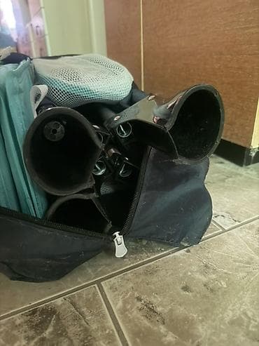 stalak za prsutu: Prenosivi krevetac/putni krevetac za bebe i malu decu sa dušekom na — 4