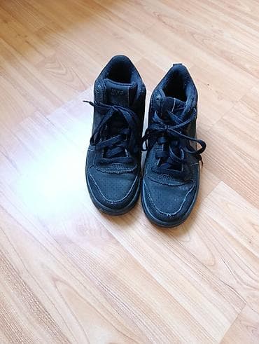 tamaris obuca novi sad: Nike kožne patike – crne, srednje visine (mid) - Model: kožne patike — 2