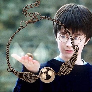 Harry Potter Golden snitch skrivalica Narukvica,mindjuse i
