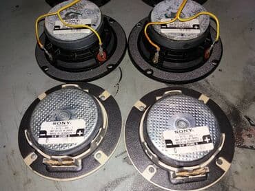 ubit zvucnici: Sony-visoki i srednji (Seas) -visoki(br.2) 9,5cm=40e — 2