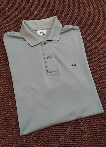prsluk sa grejačima: Lacoste muška pamučna majica vel. 4 Superiorna besprekorna originalna — 2