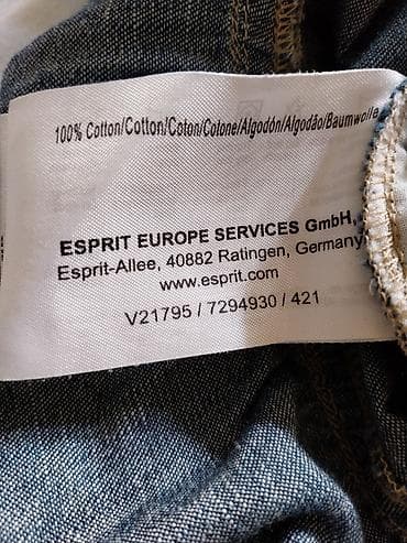 haljine cena: ESPRIT teksas haljina/košulja-haljina - Materijal: kvalitetan denim — 5