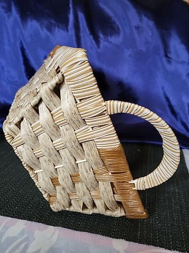 solja sa grejacem: Korpa nova,vintaz nemacka,plasticifirana,rucni rad. Korpa — 3