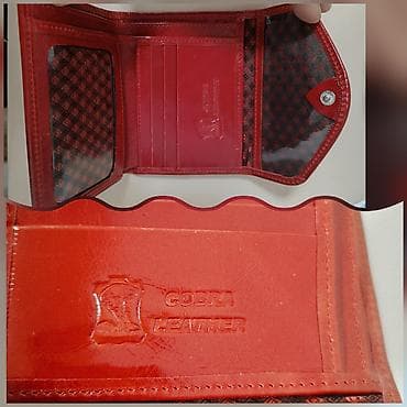 dkny torbe: Povoljno!!Ženski kožni novčanik – Cobra Leather, crvene boje - — 2