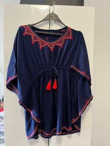 Tunike: One size, Vez, bоја - Svetloplava