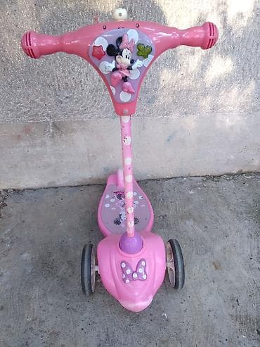 biciklo na tri tocka: Trotinet Disney sa tri tocka – dva napred i jedan pozadi,nosivosti do — 6
