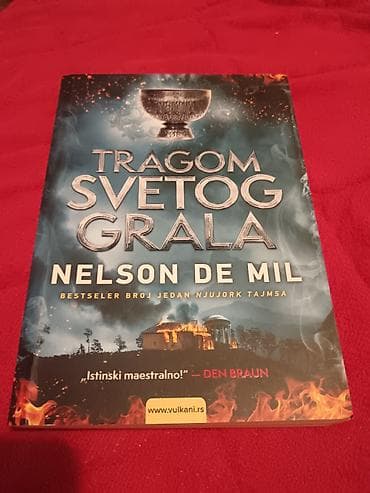 legendarni automobili broj 1: Naslov: Tragom svetog grala – Nelson de Mil (srpsko izdanje, Vulkan) — 1
