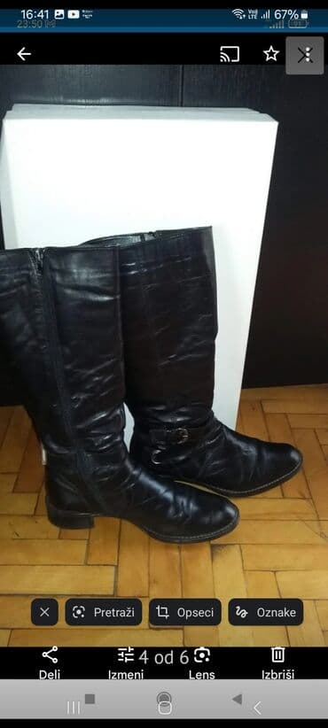 balenciaga triple s: High boots, 39 — 6