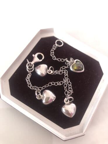 kutija za nakit za devojcice: Charm bracelet, Material: Silver — 4