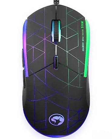 usb kamera mini: Gejming žičani miš M115 - Ergonomski dizajn sa RGB osvetljenjem duž — 1