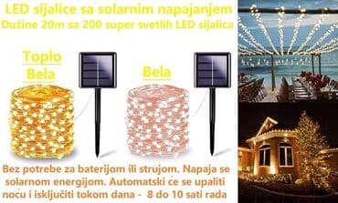 bakarni prsten: Cena 2400 din Super briljantne LED sijalice sa solarnim napajanjem: 1 — 1