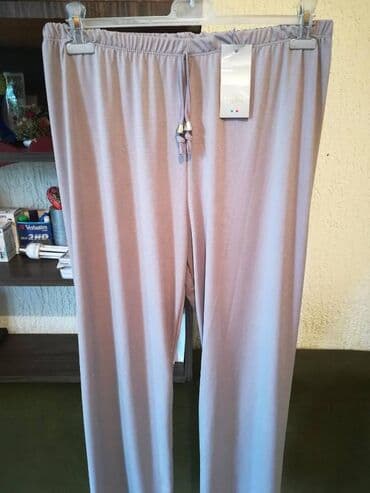 ženske pantalone za punije: 2XL, Normalan struk, Ravne nogavice — 2