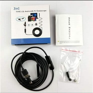 kamera za kompjuter: Cena 2500 dinara Endoskopska kamera 3u1 Vodootporna Endoskopska — 2