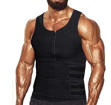 muski prsluk za odelo: 🔥 ZIPPER VEST – ABDOMINAL TRAINING VEST 🔥 💪 Pojas / prsluk za znojenje — 2