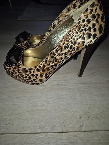 punjac za samsung sat cena: Ženske štikle sa leopard printom - Model: peep-toe salonke sa — 3