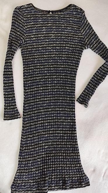 pletena haljina: ESPRIT džemper-haljina, pletena, sa dugim rukavima. Klasičan okrugli — 7