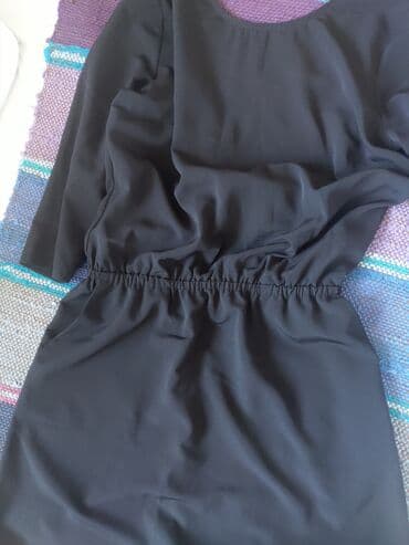 kaftan haljine za plazu new yorker: S (EU 36), color - Black, Long sleeves — 2