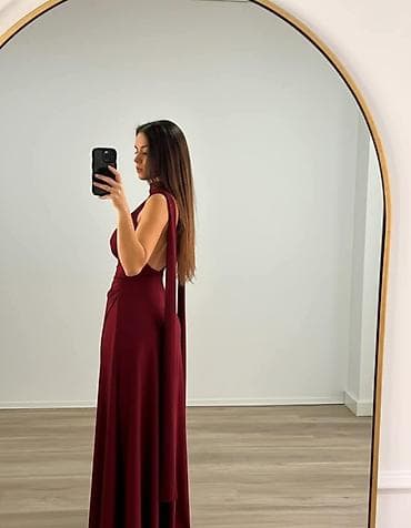 satenske haljine: Duga haljina u više boja — 9