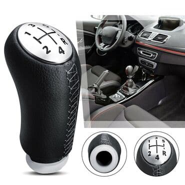 idea gume za auto: Renault Clio 3 rucica menjaca kozna sa 5 brzina NOVO! !! Rucica — 1