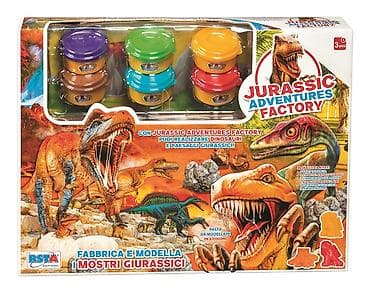 Jurassic Adventures Factory – kreativni set za modeliranje dinosaurusa