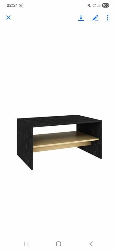 polovan namestaj za kafice: Apollon - White, Sapphire Oak White Sapphire Oak Coffee Table 100% — 3