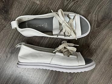 grubinove sandale: Exclusive handmade kožne sandale, nošene par puta, broj 37, moderne i — 2