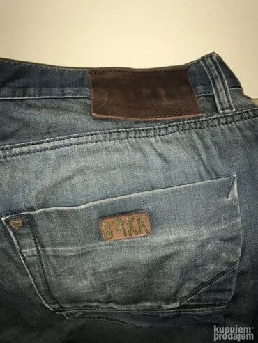 Kaputi i mantili: Original DIRK BIKEMBERGS farmerice 38 100% cotton Polustruk 54cm — 1