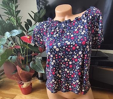 C&A Clockhouse ženska bluza – cvetni print - Model: kratke