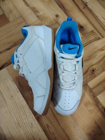 tin patike: Nike patike – bele sa plavim detaljima - Model: niskoprofilne — 3
